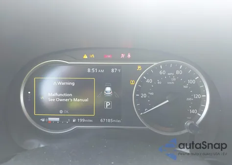 2020 Nissan Kicks Sr z USA, uszkodzony, nr VIN 3N1CP5DV6LL478736